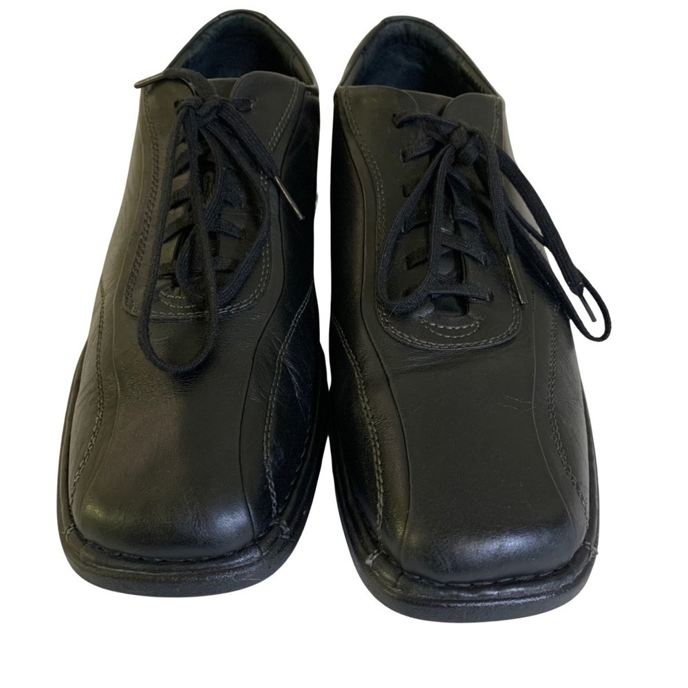 Rockport Signature Series Black Leather Lace Up Comfort Dress Shoes Men, 12